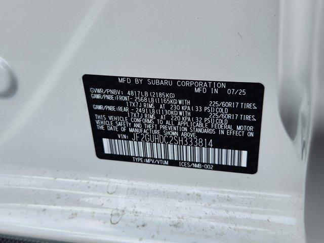 new 2025 Subaru Crosstrek car, priced at $32,786