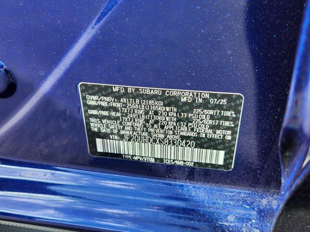 new 2025 Subaru Crosstrek car, priced at $30,541