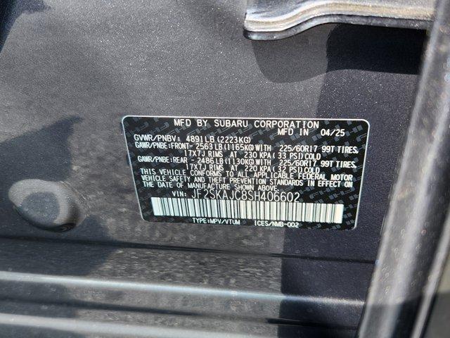 new 2025 Subaru Forester car, priced at $41,100