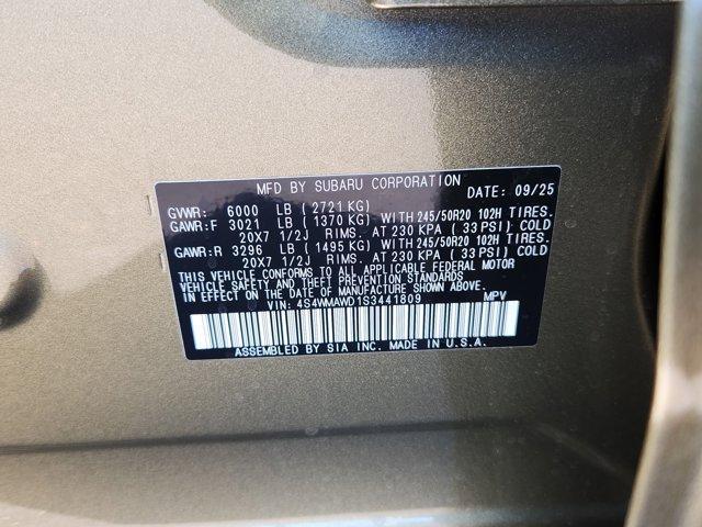 new 2025 Subaru Ascent car, priced at $54,484