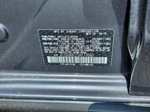 new 2025 Subaru Crosstrek car, priced at $28,281