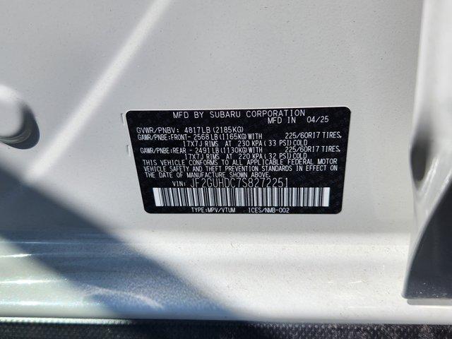 new 2025 Subaru Crosstrek car, priced at $32,617