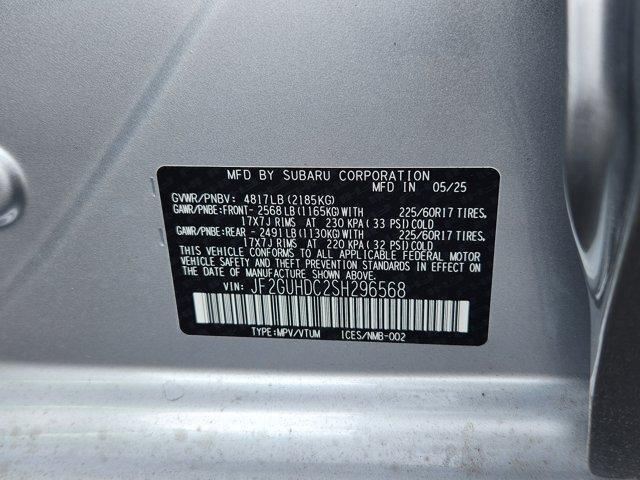 new 2025 Subaru Crosstrek car, priced at $30,478