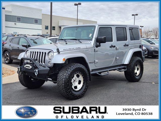 used 2017 Jeep Wrangler Unlimited car, priced at $24,449