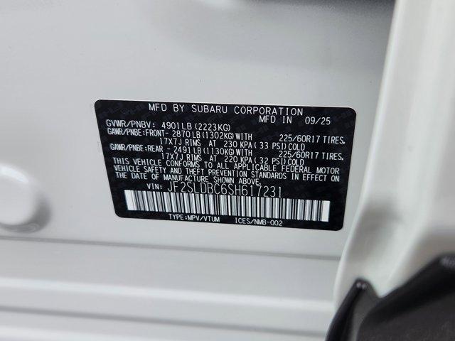 new 2025 Subaru Forester car, priced at $35,763