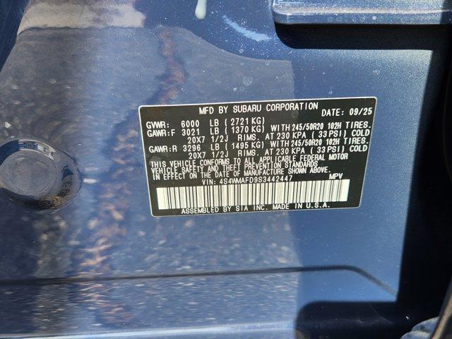 new 2025 Subaru Ascent car, priced at $46,419