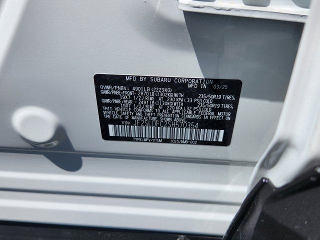 new 2025 Subaru Forester car, priced at $37,658