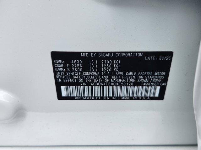 new 2025 Subaru Legacy car, priced at $33,343