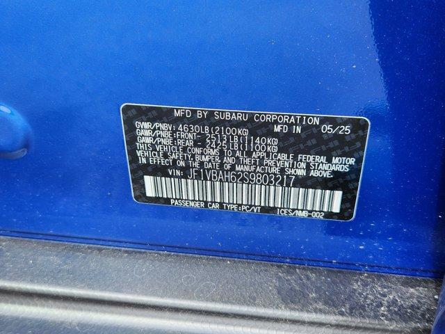 new 2025 Subaru WRX car, priced at $41,675