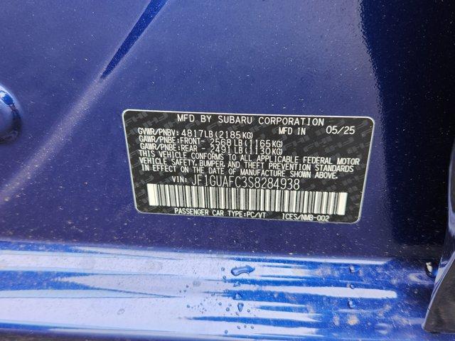 new 2025 Subaru Impreza car, priced at $30,907