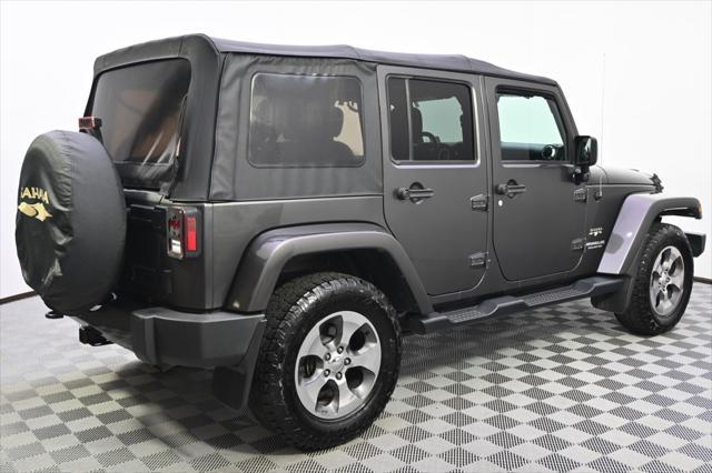 used 2017 Jeep Wrangler Unlimited car, priced at $19,577