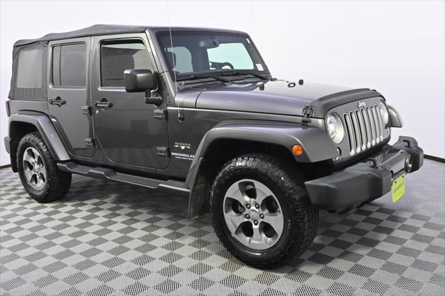 used 2017 Jeep Wrangler Unlimited car, priced at $19,577