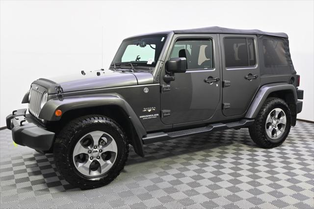 used 2017 Jeep Wrangler Unlimited car, priced at $19,577