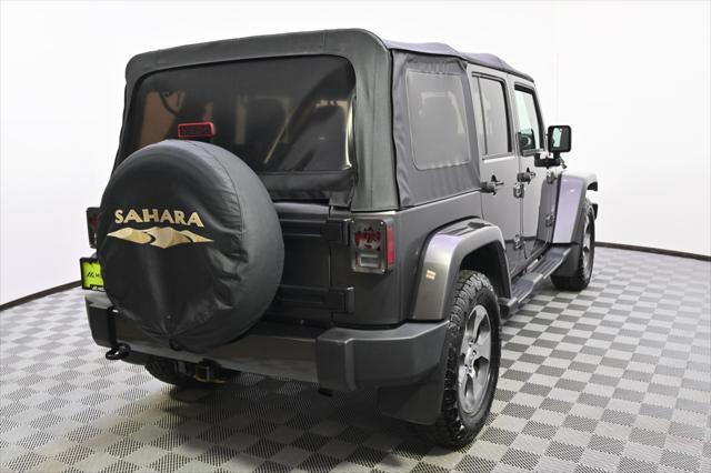 used 2017 Jeep Wrangler Unlimited car, priced at $19,577
