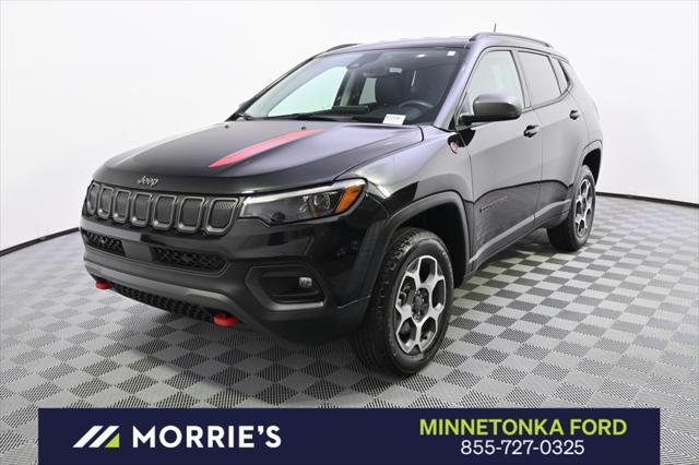 used 2022 Jeep Compass car, priced at $22,412