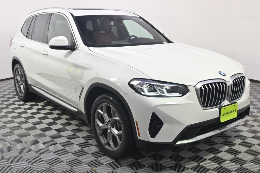 used 2022 BMW X3 car, priced at $33,500