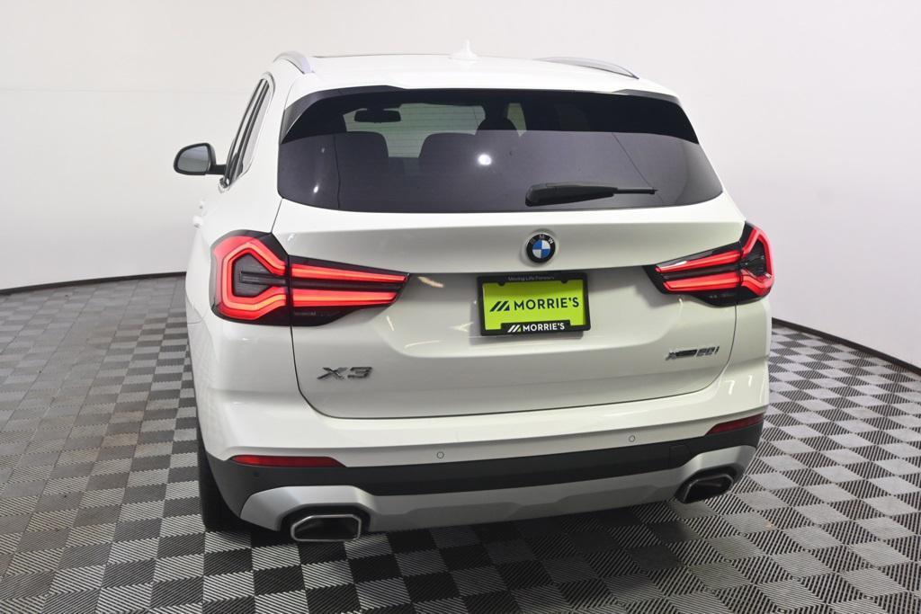 used 2022 BMW X3 car, priced at $33,500