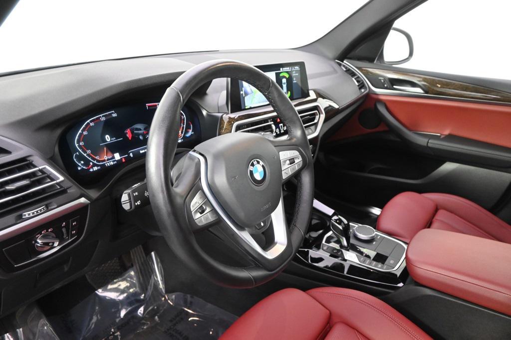 used 2022 BMW X3 car, priced at $33,500