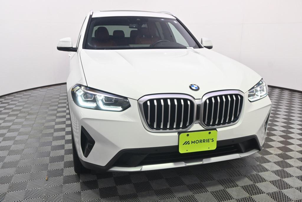 used 2022 BMW X3 car, priced at $33,500