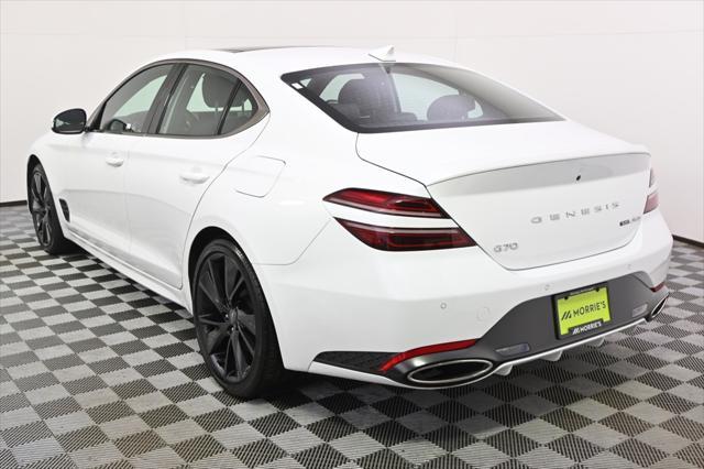 used 2023 Genesis G70 car, priced at $38,988