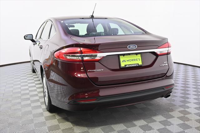 used 2018 Ford Fusion Hybrid car, priced at $14,727