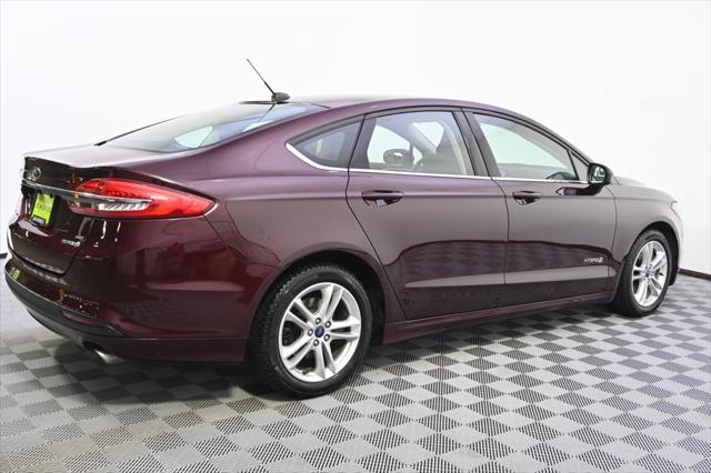 used 2018 Ford Fusion Hybrid car, priced at $14,727