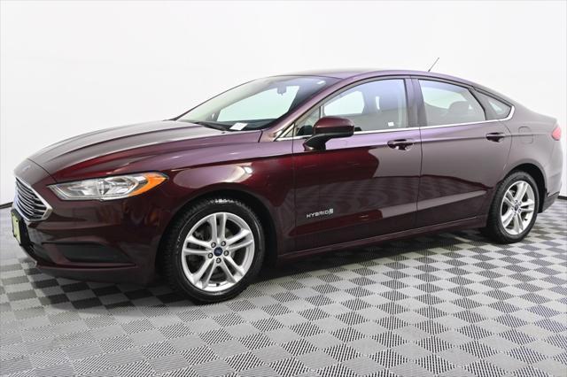 used 2018 Ford Fusion Hybrid car, priced at $14,727