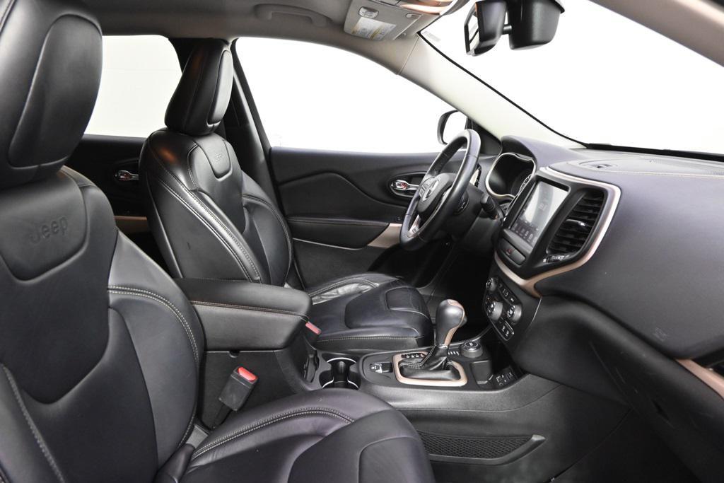 used 2017 Jeep Cherokee car, priced at $15,999
