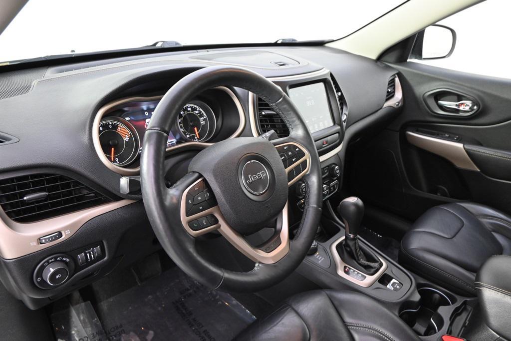 used 2017 Jeep Cherokee car, priced at $15,999