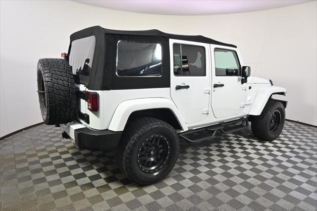 used 2016 Jeep Wrangler Unlimited car, priced at $20,988