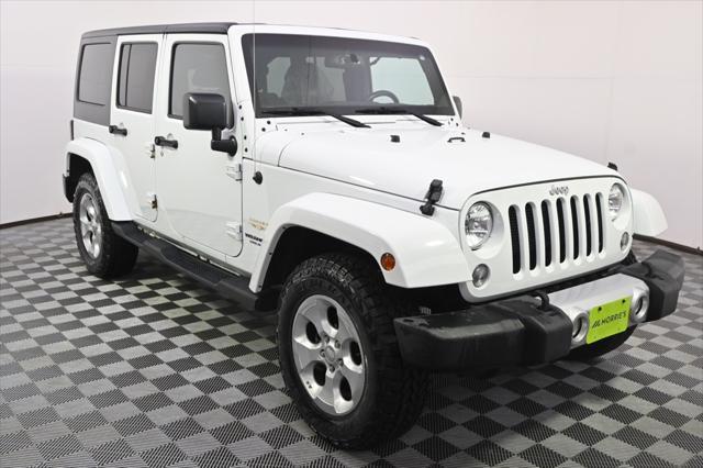 used 2015 Jeep Wrangler Unlimited car, priced at $18,498