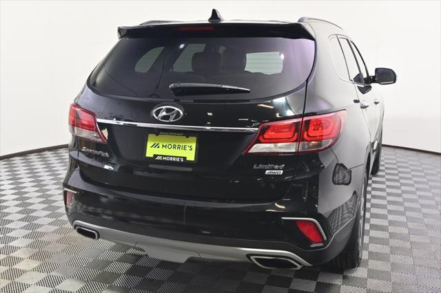 used 2017 Hyundai Santa Fe car, priced at $9,700