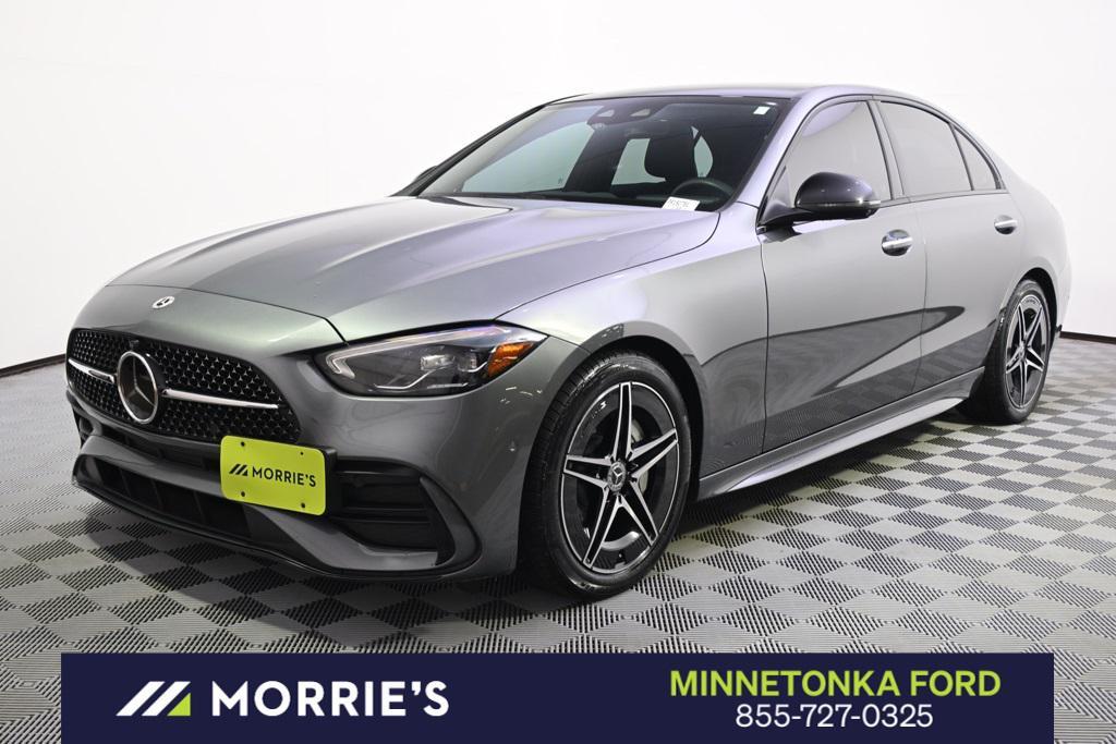 used 2023 Mercedes-Benz C-Class car, priced at $35,998