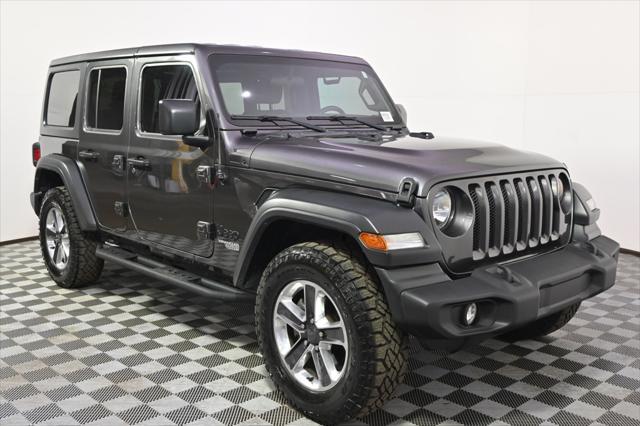 used 2021 Jeep Wrangler Unlimited car, priced at $29,998