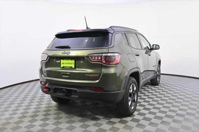 used 2018 Jeep Compass car, priced at $17,588