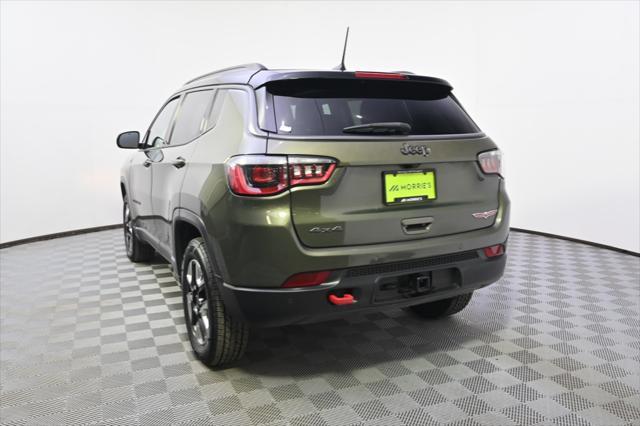 used 2018 Jeep Compass car, priced at $17,588