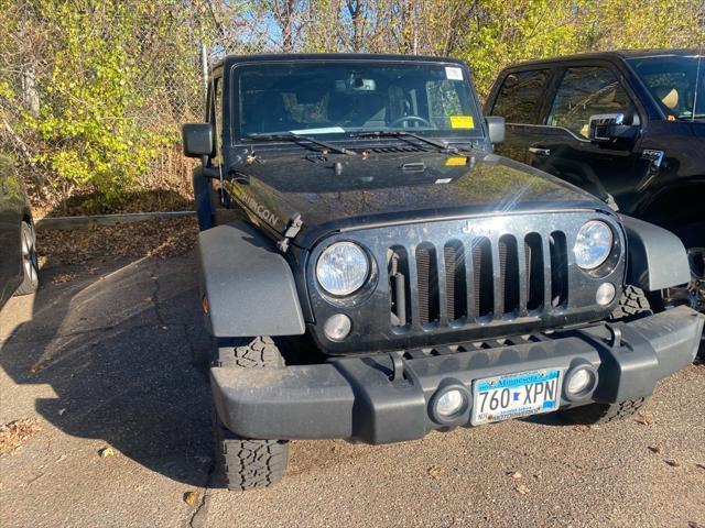 used 2015 Jeep Wrangler Unlimited car, priced at $21,588