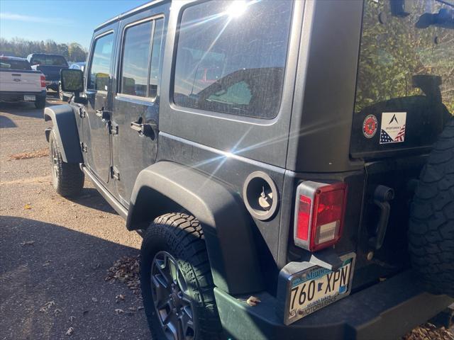 used 2015 Jeep Wrangler Unlimited car, priced at $21,588