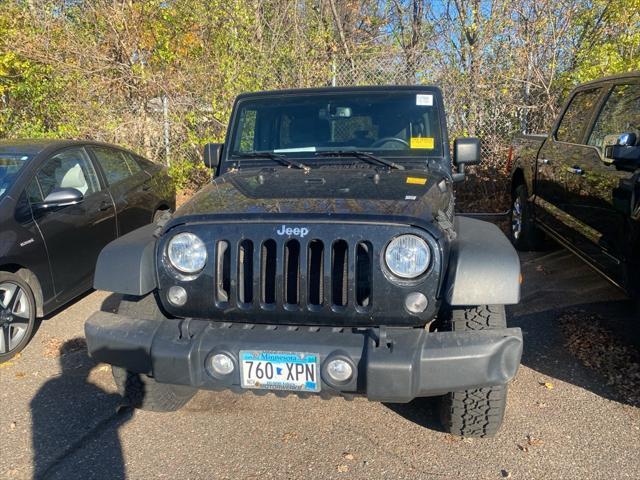 used 2015 Jeep Wrangler Unlimited car, priced at $21,588