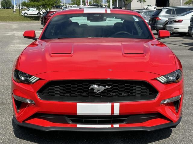 used 2021 Ford Mustang car, priced at $24,980