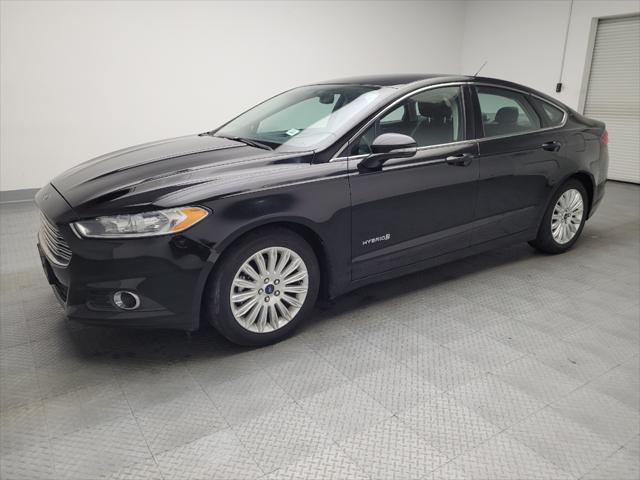 used 2016 Ford Fusion Hybrid car, priced at $14,795