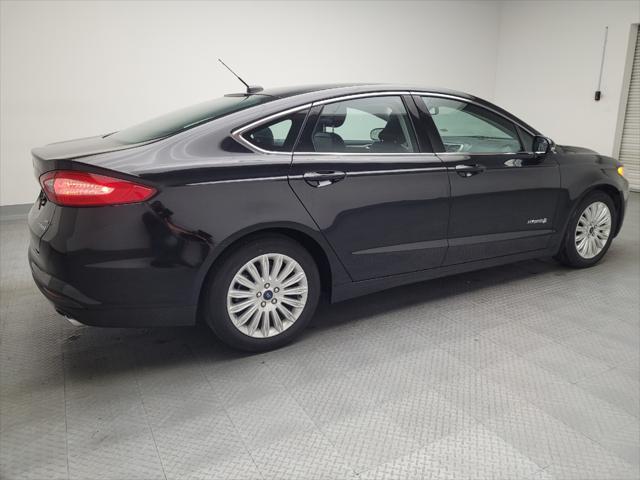 used 2016 Ford Fusion Hybrid car, priced at $14,795