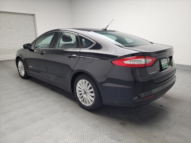 used 2016 Ford Fusion Hybrid car, priced at $14,795