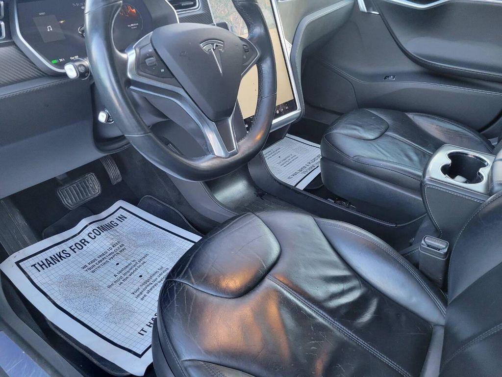 used 2015 Tesla Model S car, priced at $13,990