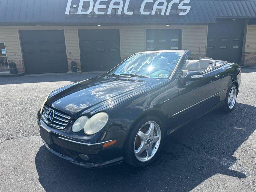 used 2004 Mercedes-Benz CLK-Class car, priced at $7,990