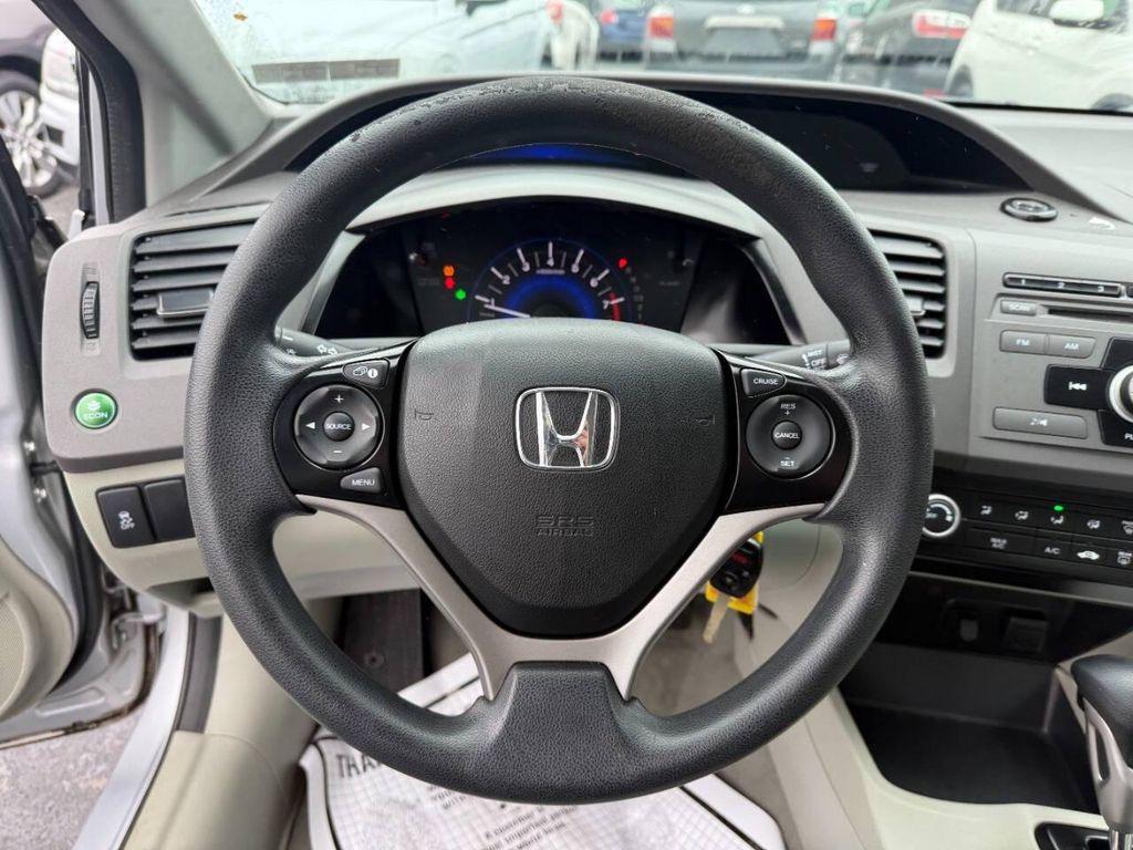 used 2012 Honda Civic car, priced at $8,500