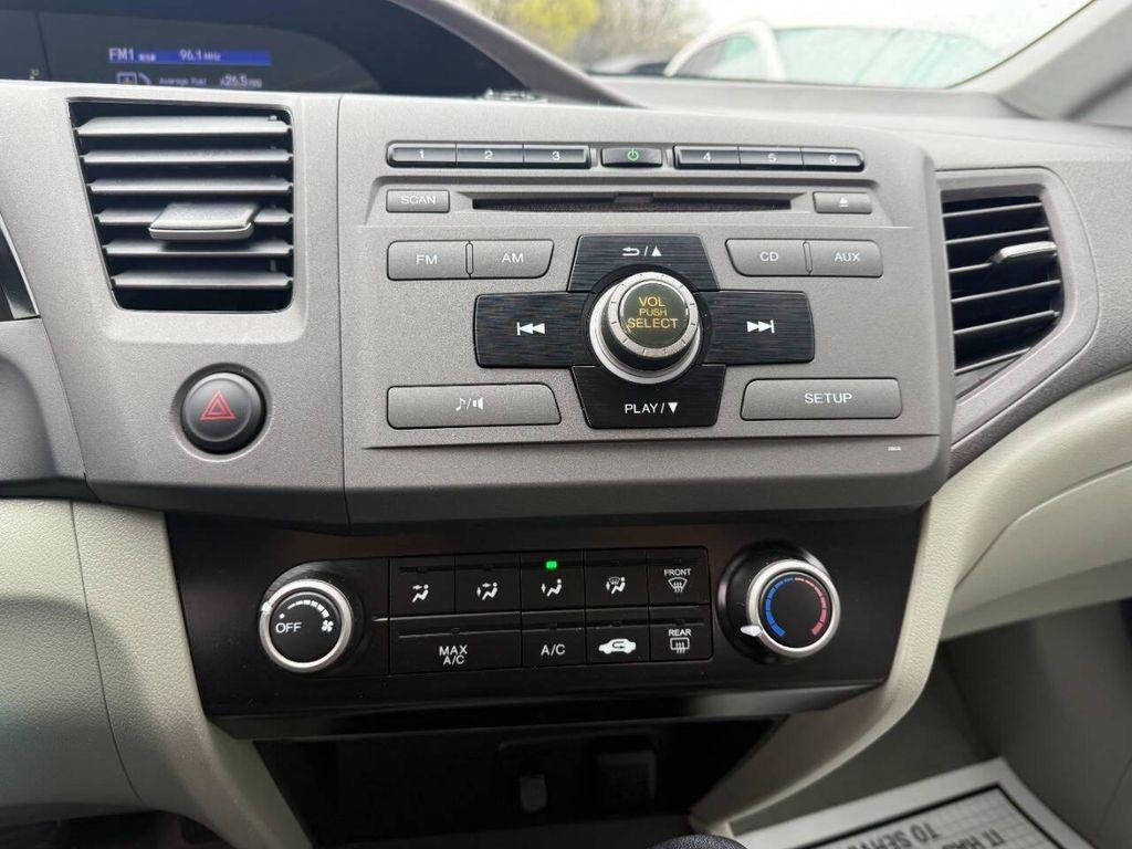 used 2012 Honda Civic car, priced at $8,500