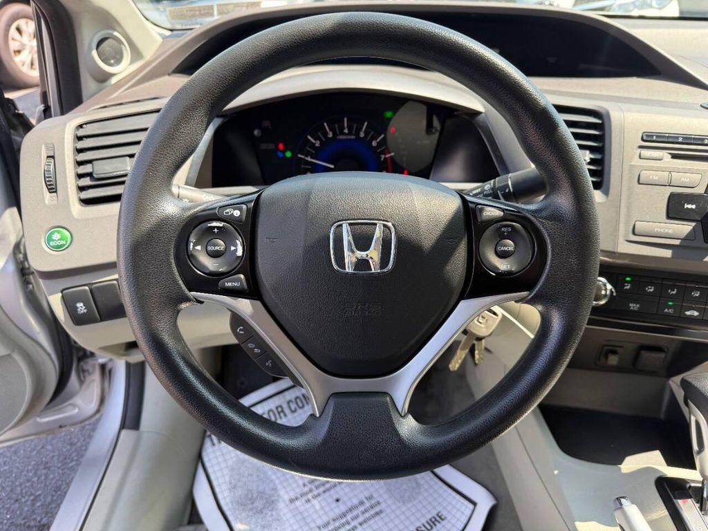 used 2012 Honda Civic car, priced at $8,500