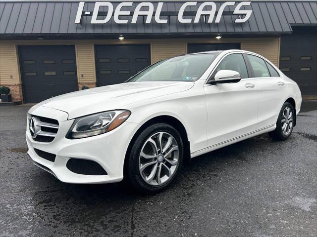 used 2017 Mercedes-Benz C-Class car, priced at $15,990