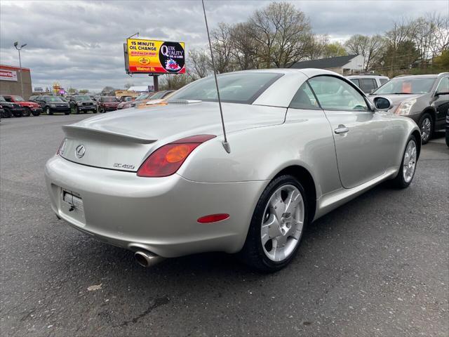 used 2002 Lexus SC 430 car, priced at $15,990